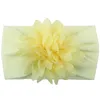 Soft Nylon Bebê Headbands Chiffon Floral Recém-nascido Desenhista Headband Princesa Designer Headbands Meninas Bandas de Cabelo Menina Acessórios de Cabelo 178 B3