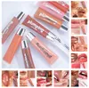 Maquillage Hydratant Repulpant Lipgloss Cherry Glitter Lip Gloss Lip Plumper Nutritious Lipstick Mineral Oil Clear Lip Gloss 9 Couleurs