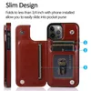Luksusowe PU skórzane skrzynki telefoniczne na iPhone 13 12 11 Pro Max Portfel Case XR XS SE Back Cover Bag 9329996
