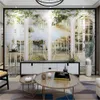 3D Wallcovering tapet vackert landskap utanför det vita båget vardagsrum sovrum kök hem dekor målning väggmålning tapeter7712772