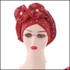 Beanie/Skl Caps Hats & Hats, Scarves Gloves Fashion Accessories Satin Lined Hair Bonnet Double Layer Ankara African Print Head Scarf Headwra