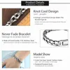 Mens Bracelet 316L Stainless Steel Silver Color Curved Curb Link Chain Bracelets for Men Davieslee Whole Jewelry 15mm HB10