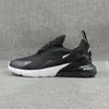 Air Max 270 27c 고품질 새로운 스웨이드 쿠션 캐주얼 야외 산책 신발 남자 여자 저렴한 패션 신발 사이즈 36-46 무료 배송