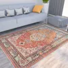 Bohemian Style Rug Living Room Floor Carpet Skräddarsydda Kök Sovrum med restaurang 3D Tryckt Anti Slip Heminredning 210727