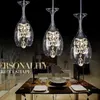 Moderne Crystal Wijnglazen Bar Kroonluchter Plafondlamp Hanglamp LED-verlichting Opknoping Eetkamer Woonarmatuur