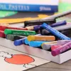 12/25/50 couleurs de pastels d'huile non toxiques crayons dessin de peinture stylos artistes artistes étudiants articles d'art cadeaux pour enfants