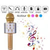 Bluetooth Bezprzewodowy mikrofon ręczny Karaoke Mic USB mini Home KTV do muzyki odtwarzającej sztuka głośników śpiewu Mikrofony