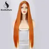 髪の合成のかつらのコスプレkookastyle合成のかつらのための長い間ストレートの女性オレンジコスプレの耐熱性の自然な髪の灰色のブロンド220225