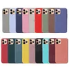 Étuis pour iPhone 15 Pro Max 14 Plus 13 Mini 12 11 Couleur bonbon Ultra mince mat givré souple TPU Gel Silicone caoutchouc couverture étui de téléphone W65X