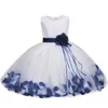 Flower Christmas Girl Dress Wedding Princess Tutu Party Events Dresses For Teenage Girl Dress Ceremonies Kids Children Clothes 79 Y2