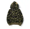 Sweat à capuche de requin pour hommes de mode broderie adolescent bleu rose bain noir APE mâle marée hommes couples camouflage Drake Ovo vestes S-3XL