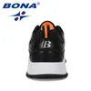 Bona Nowy Projektant Buty Sportowe Mężczyźni Buty do biegania Oddychające Zapatillas Hombre Deportiva Comfy Men Footwear Trainer Sneakers