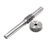 1Kit 1/1.5/2 Modulus Reduction Set:15/20/25/30/35/40/45/50/55T Metal Wheel Speed Reducer Worm Gear for Diy Accessory