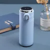 Stainless Steel Pea Thermos Tumbler Water Bottle Temperature Display Bounce Lid Vacuum Flask Coffee Cup