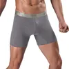 Onderbroek Heren Platte Onderbroek Pyjama Slips Lange Katoenen Ademend En Slijtvaste Boxer Ondergoed Ropa Interieur Unde2206