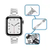 Tiras de pulseira de luxo para Apple Watch Ultra 8 7 6 Seia de 49 mm 41mm 45mm 40mm 44mm Banda de a￧o inoxid￡vel esbelta para Iwatch 5 3 38mm 42mm Women Women With Tool