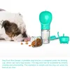 Bouteille d'eau pour chien 3 en 1 Accessoires pour chat Fournitures pour animaux de compagnie avec pelle à caca et sacs à caca Chiens Animaux de compagnie Bol à boire portable 210320