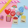 Koelkast Kartonnen Magneten PVC Kleurrijke Magneet Sticker Plastic RefrreeTor 3D Cute Stickers Woninginrichting Decorate DHL SN2089