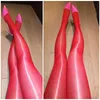 Medias Socken Strumpfwaren Farben Frauen Hohe Taille Öl Glänzende Strumpfhosen Dessous Glanz Sexy Strumpfhosen Transparente Nylonstrümpfe