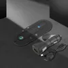 Bil Bluetooth Kit handsfree trådlös högtalare telefon mp3 musikspelare sol visor klipp högtalartelefon med laddare