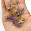 Charms 1pcs Natural Stone Irregular Crystal Pendant Fashion Small Used In IDY Jewelry Making Necklace Bracelet Size7x15-15x30mm244c