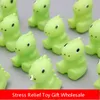 20pcs/set Mini Cute Dinosaur Squishy Toy Antistress Ball Squeeze Rising Abreact Soft Sticky Stress Relief Toys Funny Gift mochi 0420