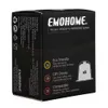 EMOHOME 510pcs Refillable Nespresso Coffee Capsule Pod Reusable Compatible Nespresso Machines Retail Not Machine 210326