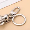 Mode stijlvolle luxe ontwerper Keychain Classic Key Buckle AstronauT hanger Matte zilveren sleutelhangers voor damestas dames tas hanger205Z
