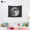 Tapestries Full Moon Space Astronomy Stars Tapestry Cool Wall Blanket Bedroom Bedspread Decoration Covering