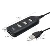 Mini USB haute vitesse 4 ports 4 ports USB HUB commutateur de partage réseau pour ordinateur portable PC ordinateur portable noir/blanc