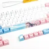 Sublimation PBT Keycap voor Cherry MX-schakelaar 60% mechanisch gaming-toetsenbord K61 Anne Pro2 60 GK64 Modify OEM Profiel Key Cap Keyboards