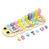 3 I 1 Education Assembling Logarithmic Board Digital Shape Building Block Toys