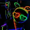 Ljussticka barns nattbelysning Party Concert levererar Atmosfär Dance Props Flash Lights Sticks Lighted Toy XG0324