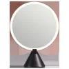 Factory Muid large round led makeup dressing intelligent light compensating desktop beauty mirror7964350