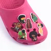 Ready stock fast ship with Popular Black lives matter soft pvc shoes charm for designer clog shoe design charms