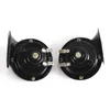 300DB 12V Train Horn Electric Snail Horns Waterproof Kit Double Tone Super Loud for Cars Motorcycles Trucks Boats 2 pcs Car