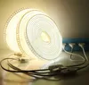 220V LED Strip 120LEDs 8W/m with EU Plug and Switch Not Dazzling Flexible Light Waterproof Outdoor Use LedLights D3.0