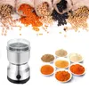 220V/110V Small Grain Mill Grinding Machine Pepper Spices Hebals Cereals Coffee Dry Food Grinder Powder Crusher