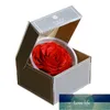 Decoratieve bloemen kransen 1 stks hoge kwaliteit geconserveerde bloem onsterfelijke roos rose 9cm diameter moeders dag cadeau eeuwige leven materiaal doos fabriek prijs expert ontwerp