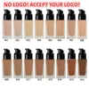 No Brand! Face Bases Customized Liquid Foundation Cream Full Coverage Concealer Oil control Easy to Wear Soft Facial Makeup
