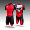 Racing Sets Junk Roller Skate Speed Skinsuit Men Triathlon Long Sleeve Suit Kit Ciclismo Skating Clothing