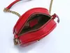 Kvinnor Loulou Purse Chain Totes Bag Tassel Crossbody Mini Round Handbag Designer Messenger Pu Leather Crossbodys axelväskor Han174C