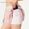 Running shorts vrouwen elastische taille pocket strakke yoga korte vrouw sport zwarte gym fitness sportkleding