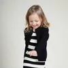 12m-6y Maglione per bambini Cardigan per bambini Primavera Autunno Ragazzi Ragazze Abbigliamento lavorato a maglia Abbigliamento Bambini Top Solido Colore della caramella Maglieria y24 Y1024