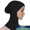 Coton Musulman Headscarf Inner Hijab Casquettes Islamic Sanscarf Ninja Hijab Écharpe Chapeau Capuchon Bonnet Couvre Couvercle Couvercle Musulman Couleurs