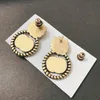 Guld Damörhängen Designerörhängen För Dam Hoops G Earing Tiger Hänge Smycken Love Luxury Studs Des Boucles Oreilles Hoop 0113