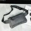 New Street Fashion Chest Bag Trendy Men's Vintage Gray Pu Leather Shoulder Crossbody Bags Male High Quality Solid Sling Bag