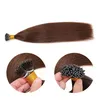 I Tip Pre-Bonded Hair Extensions Black Brown Blonde Color High Quality HumanHair