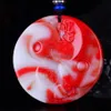 Colliers pendants Pendants Bijoux Lumières Tai Chi Bagua Mens and Womens Chicken Blood Jade Charms Drop Livrot 2021 5TF72997282