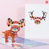 Biglietti d'auguri 3D Holiday Xmas Merry Up Christmas For Year Card Bambini Moglie Donne Marito Regalo